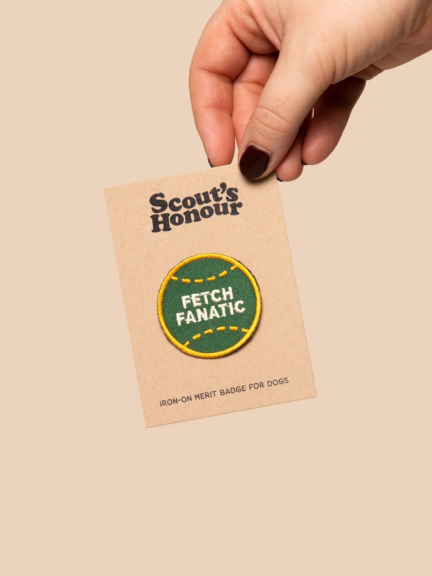 Fetch Fanatic (iron-on patch)