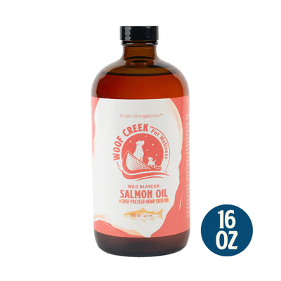 Salmon + Cold-Pressed Hemp Seed Oil
